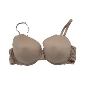 Modern Movement 3D Curves Tan Full Coverage Underwire Bra Size 38B‎
